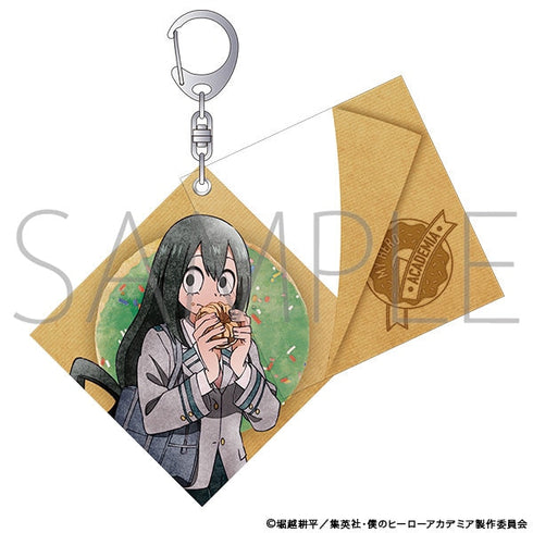 『僕のヒーローアカデミア』スライドアクリルキーホルダー/蛙吹 梅雨